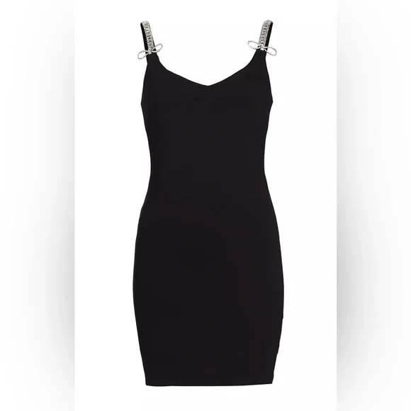 front cut out mini dress 'Giselle' Strapless Twist-Front Cutout Print Mini Dress